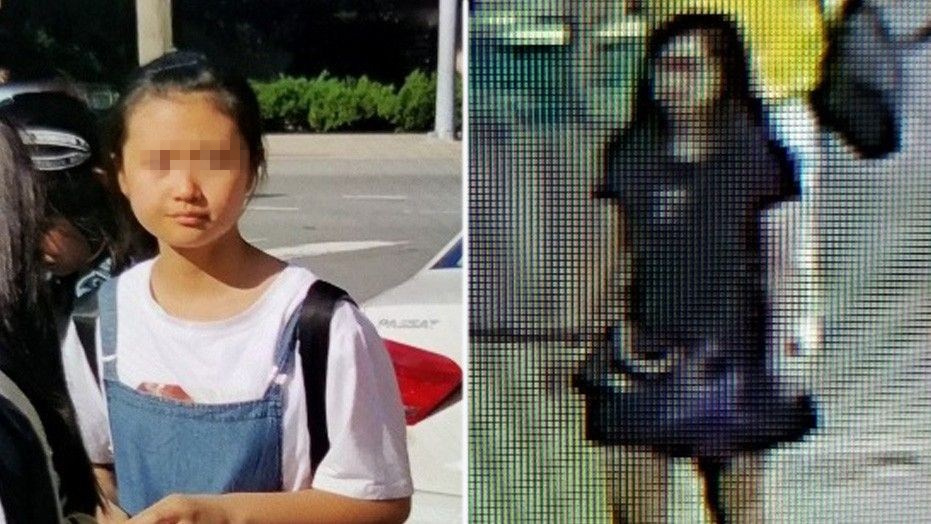 12岁女孩的内衣照片_12岁中国女孩疑在美国机场遭绑架嫌疑人照片曝光图